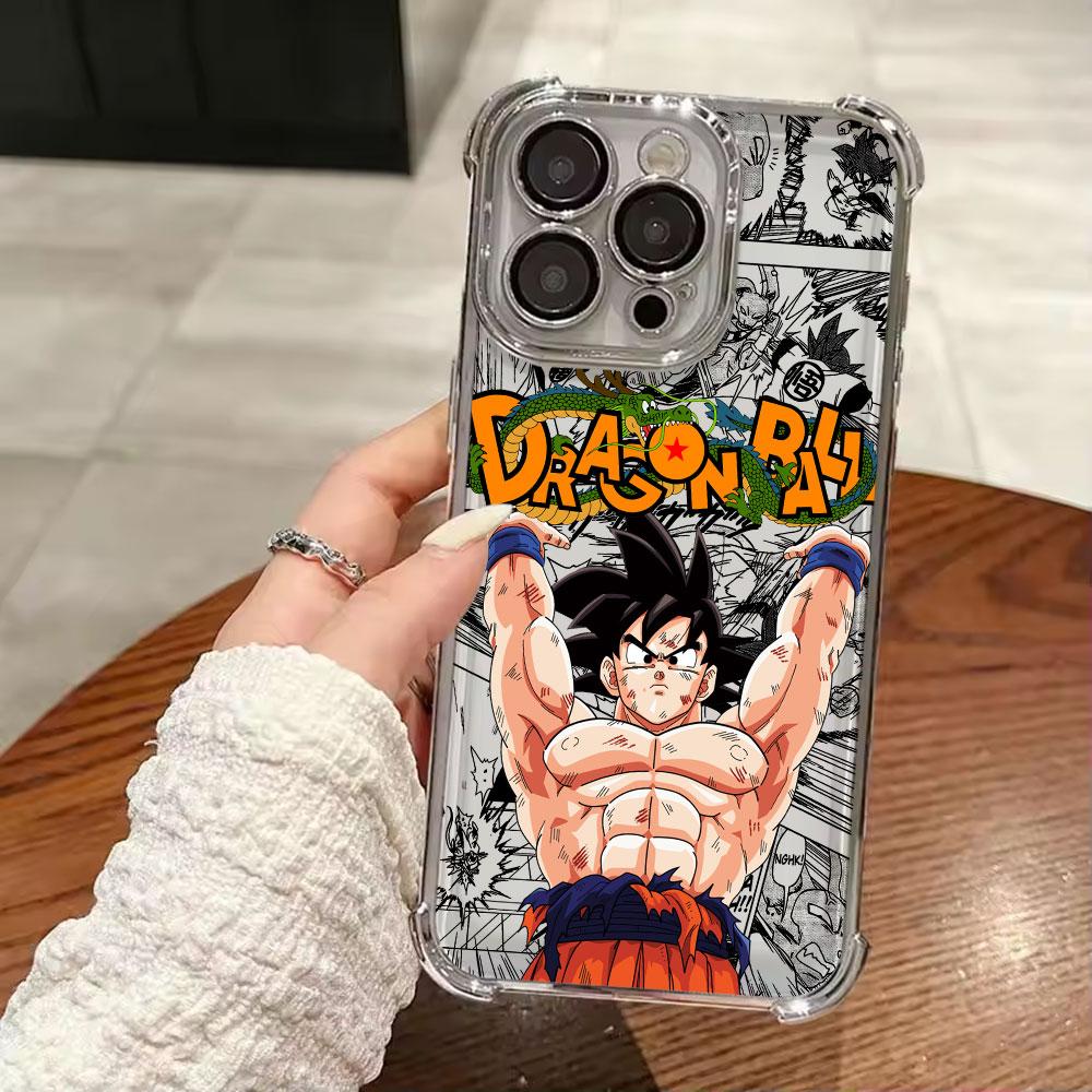 Goku Anime Dragons Balls Weiche Hülle Für iPhone 17 Pro 16 15 14 13 12 11 Pro Max Hülle 17 Plus 17E 16E 17Air Silikon Handyhülle iPhone 16 Plus