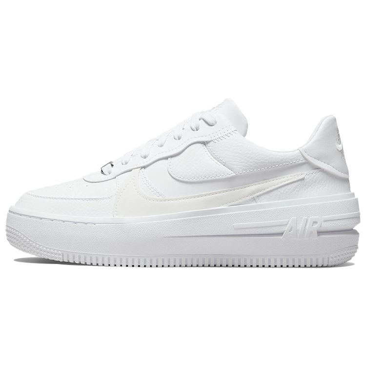 Nike Air Force 1 PLT.AF.ORM Triple White Damen-Sneaker Summit-White DJ9946-100 38
