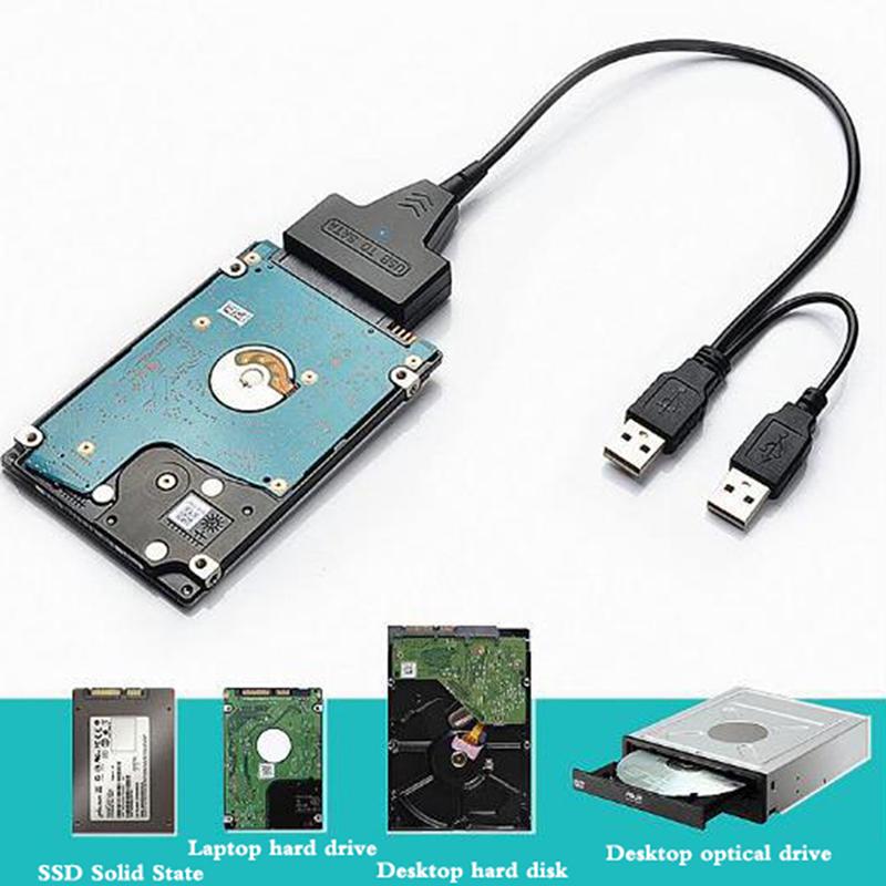 Sata-Kabel für Laptop SSD 2,5 Zoll Desktop-HDD externe Festplatte USB 3.0