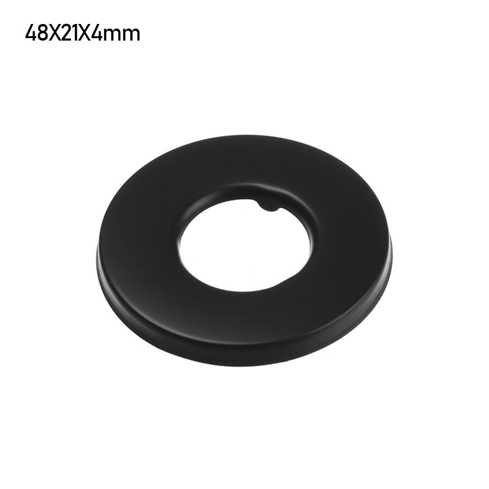 Stahlflanschabdeckung, Rohrwandabdeckungen, Wasserhahn-Dekor, Wasserhahn, dekorative Abdeckung, Wasserhahn-Zubehör 48X21X4mm