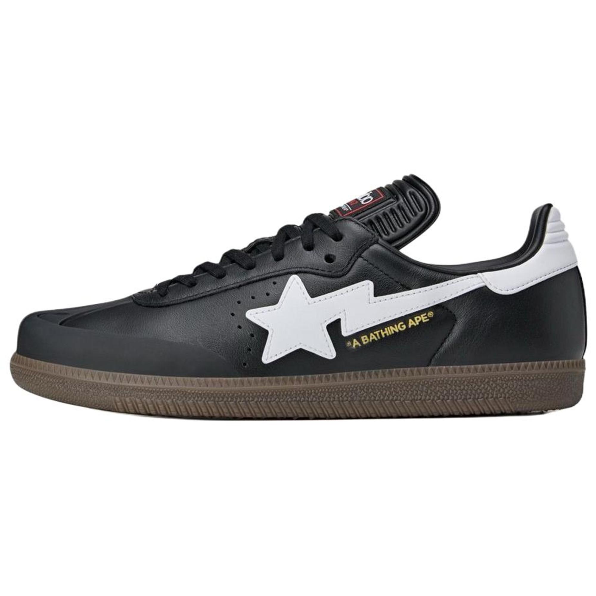 Adidas Bape X Adidas Samba 'Black White Gum' Sneaker JR9246 42 schwarz weiße