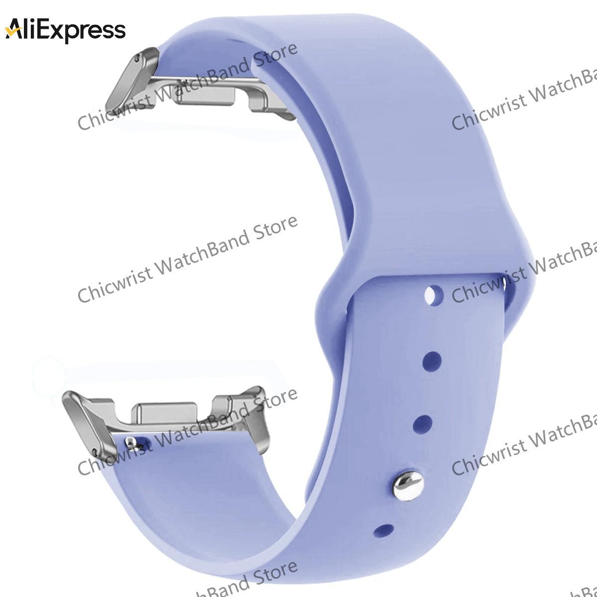 Für Samsung Watch 8 Armband Silikon Weich Galaxy Watch 8 Classic Uhrenarmband Ersatz Damen Herren Kein Spalt Galaxy Watch 8 Correa Galaxy Watch 8 40mm