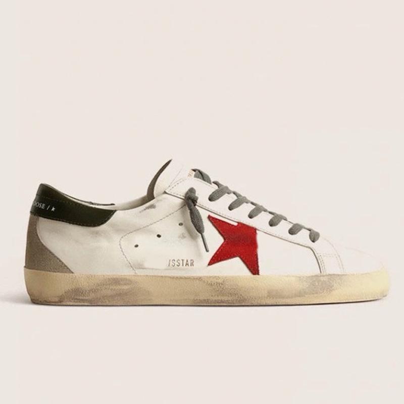 Leder kleine schmutzige Schuhe Herren- und Damenschuhe Sternschuhe schmutzige Schuhe lässig vielseitig Mode Board Schuhe weiße Schuhe women's size 35 beige