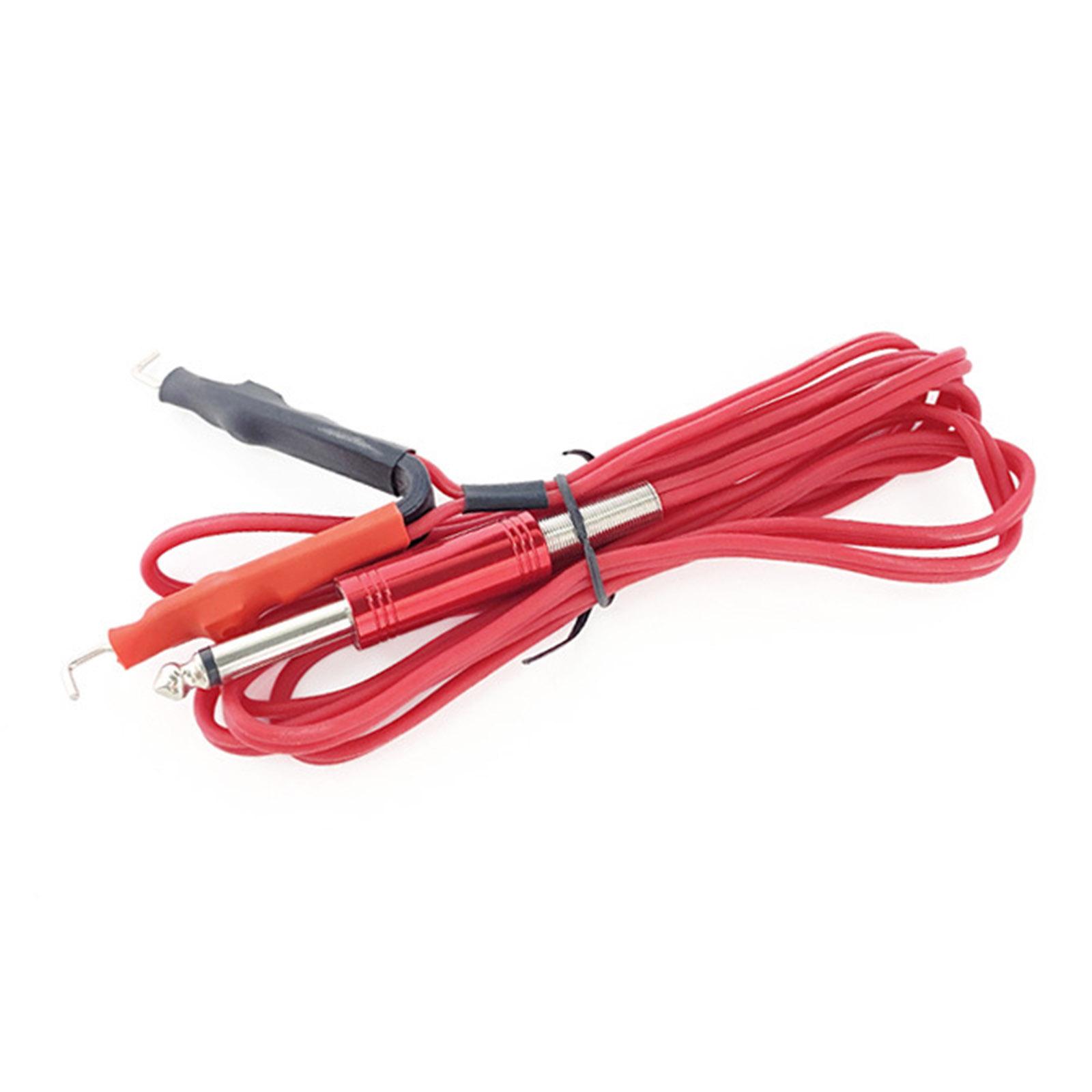 Silikon Tattoo Haken Linie Tattoo Draht Kabel Tattoo Maschine Linie Zubehör Weiche Tattoo Netzteil Clip Cord Umwandlung rot