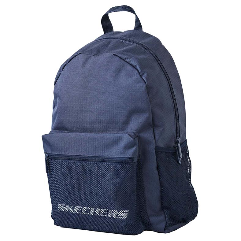 Skechers Mode Einfach Vielseitig Polyester Rucksack Unisex Rucksack Marineblau SP324U881-NV09-00 Marine Blue