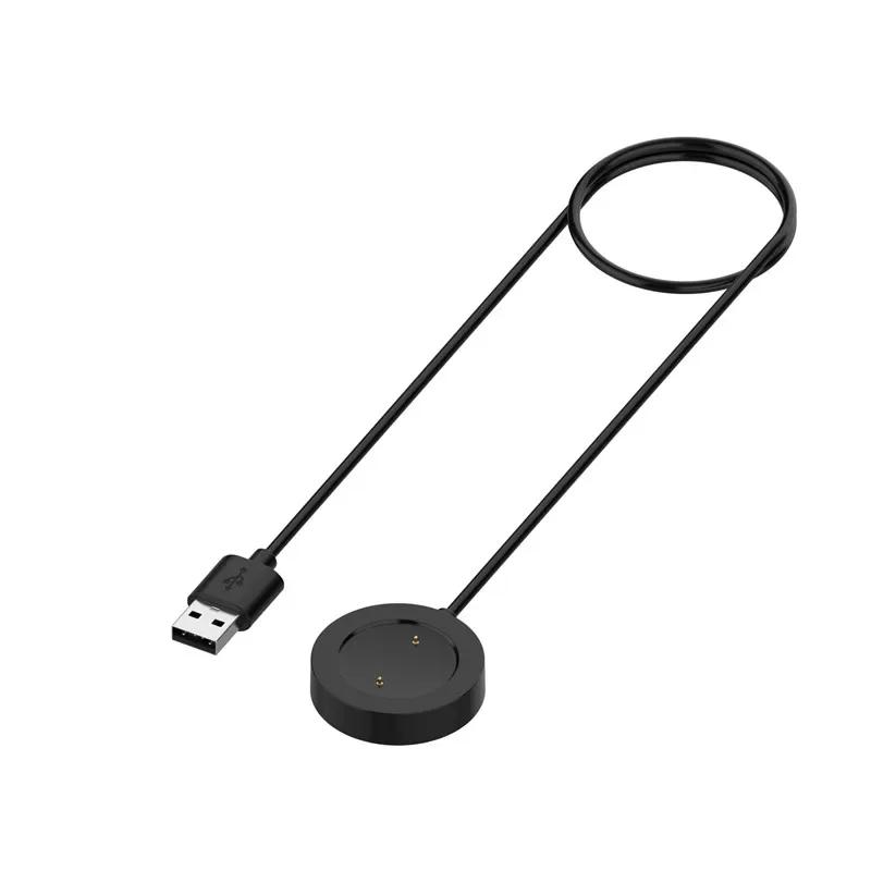 USB-Ladekabel für Xiaomi Mi Watch Color sport/Color 2 Xiaomi S1 active Sport Smartwatch Dock-Ladegerät Adapterkabel schwarz