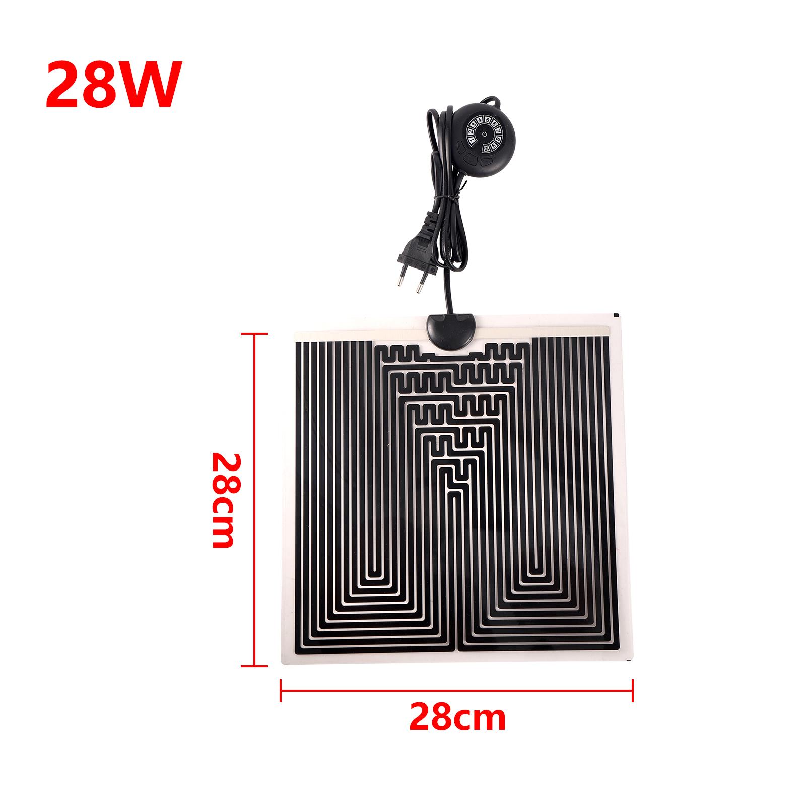 5-45W Pflanzen Heizmatte Wärmer Heizmatten Temperatureinstellung Wasserdicht Thermostat Innengarten Reptilien Terrarium Heizungen