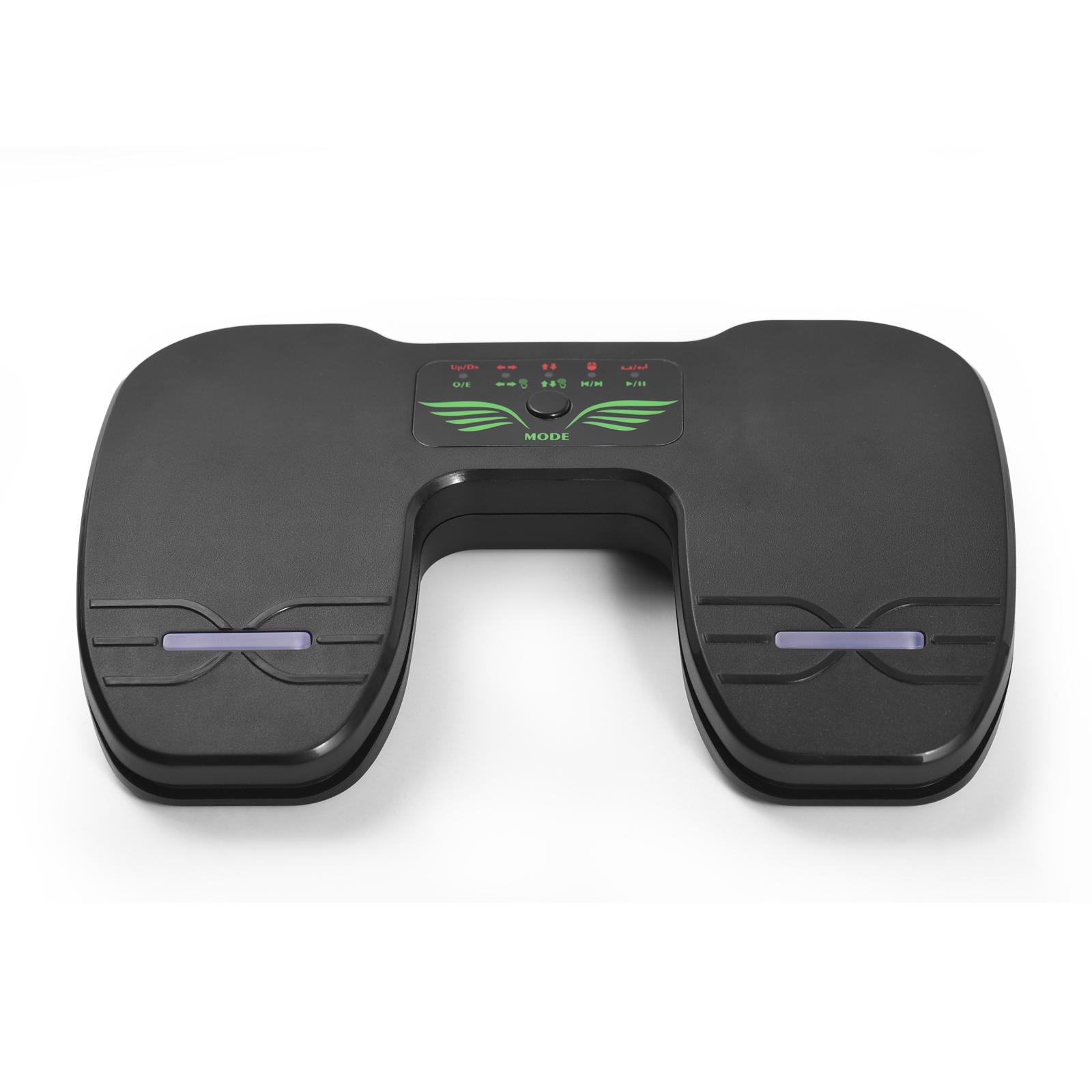 Kabelloser Seitenwender mit Pedal, tragbarer Musik-Seitenwender für Tablets, Smartphones, BT-Fuß-Seitenwender schwarz