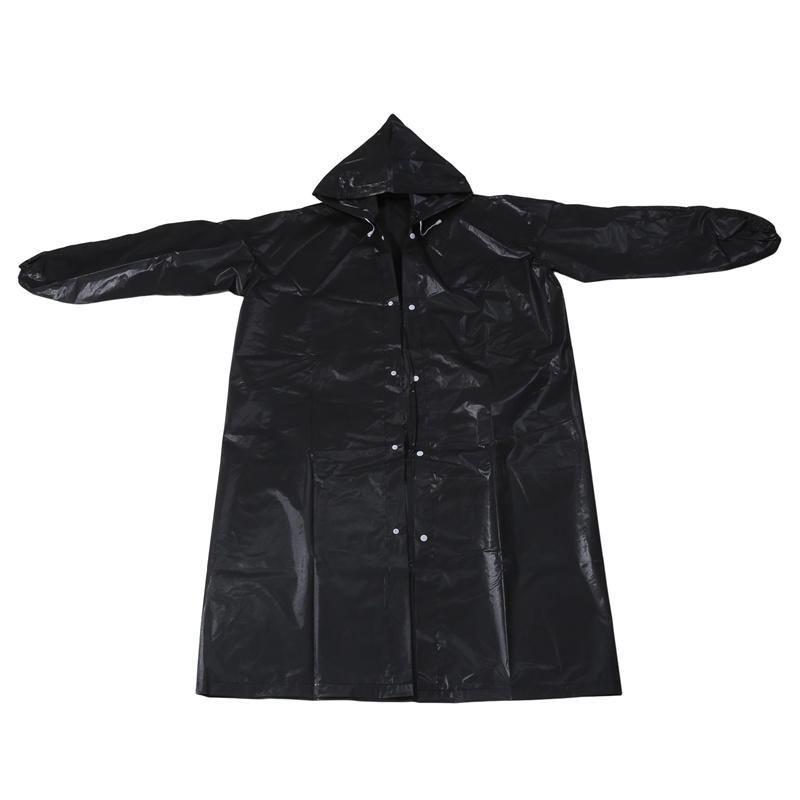 Nicht-Einweg Siamese Erwachsenen Regenmantel Poncho Leicht Umweltschutz Reise Outdoor Regenmantel für Männer Frau One Size schwarz