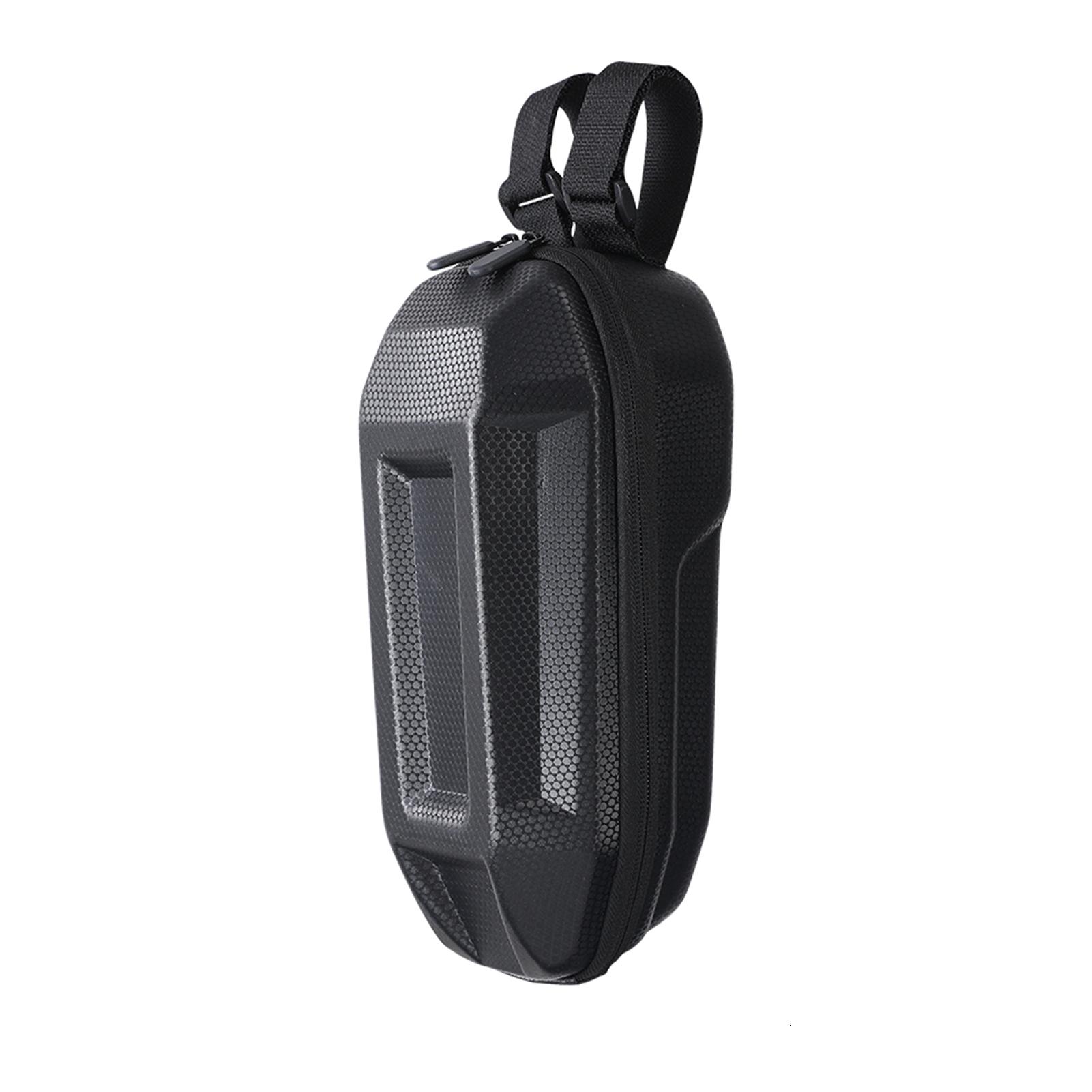 EVA-Scooter-Aufbewahrungstasche mit 2 l großem Fassungsvermögen, wasserdichte Scooter-Lenkertasche, vorne hängende Tasche schwarz