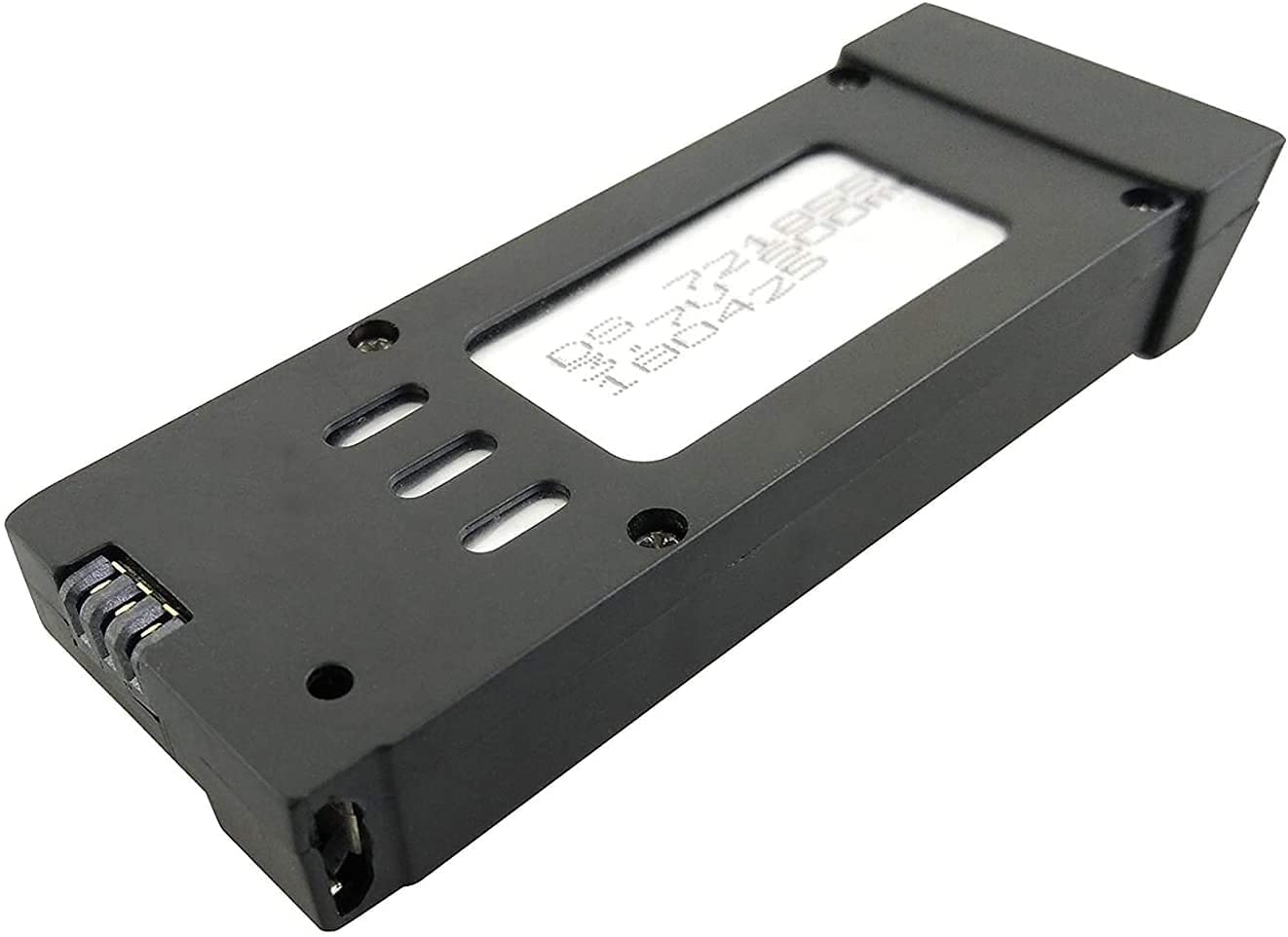 LiPo Akku 3,7V 500mAh für E58 S168 JY019 Drohne | Lange Lebensdauer | Überladungsschutz | Schwarz schwarz