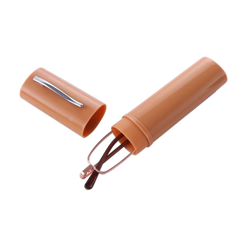 Zubehör Anti-Blaulicht-Glas-Vollformat-Brillen Lesebrillen Mini-Hyperopie-Brillen +350 gold