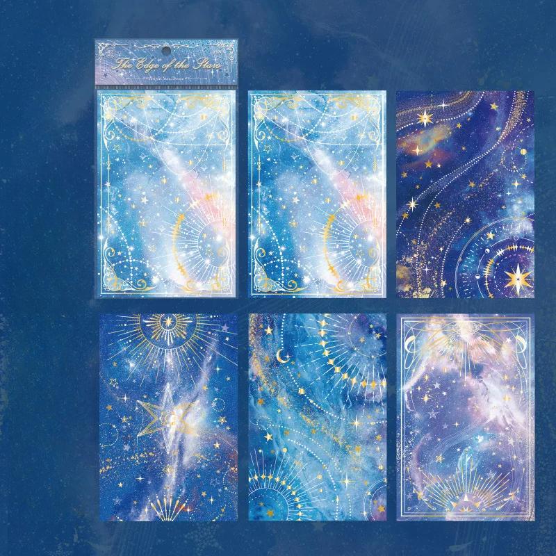 15 Stück INS Dreamy Sky Theme Material Papier DIY Tagebuch Album Hintergrund Dekorative Karte Papier Handgemachte Bastelbedarf