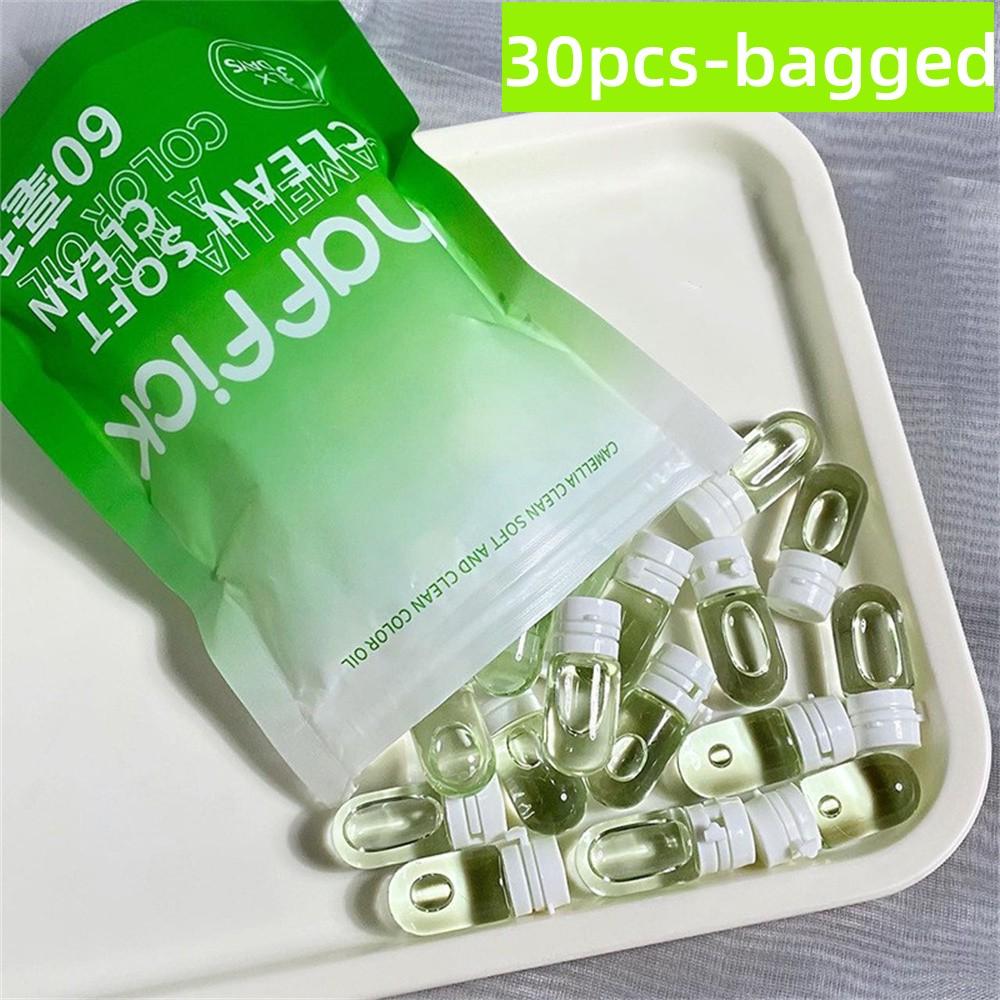 30 Stück Reinigungsöl Kamelie Sekundärwurf Make-up-Entferneröl Tiefenreinigung Reise Tragbares Einzel-Make-up-Entferneröl 30pcs