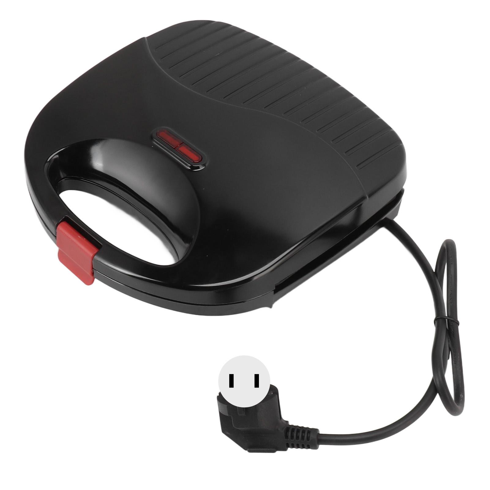 750W Panini-Presse Grill Antihaft-Panini-Sandwich-Maker Doppelseitiger Indoor-Grill Sandwich-Toaster