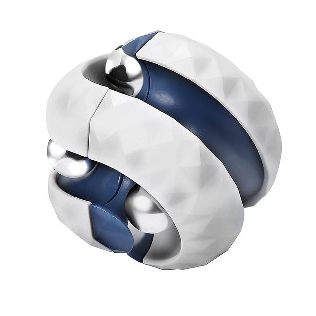 Erwachsene Dekompression Spielzeug Kinder Autismus Orbit Ball Cube Anti Stress Sensorischen Spielzeug Zappeln Spielzeug Für Kinder Fidget Spinner Für Jungen weiß