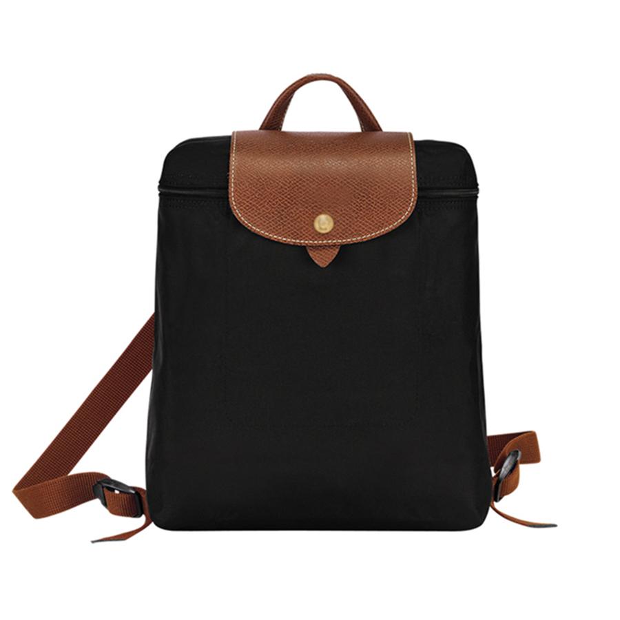 Outdoor-Freizeitrucksack Verstellbare Träger Damen-Schultasche Faltbare wasserdichte vielseitige Rucksäcke Kosmetik-Organizer-Taschen schwarz