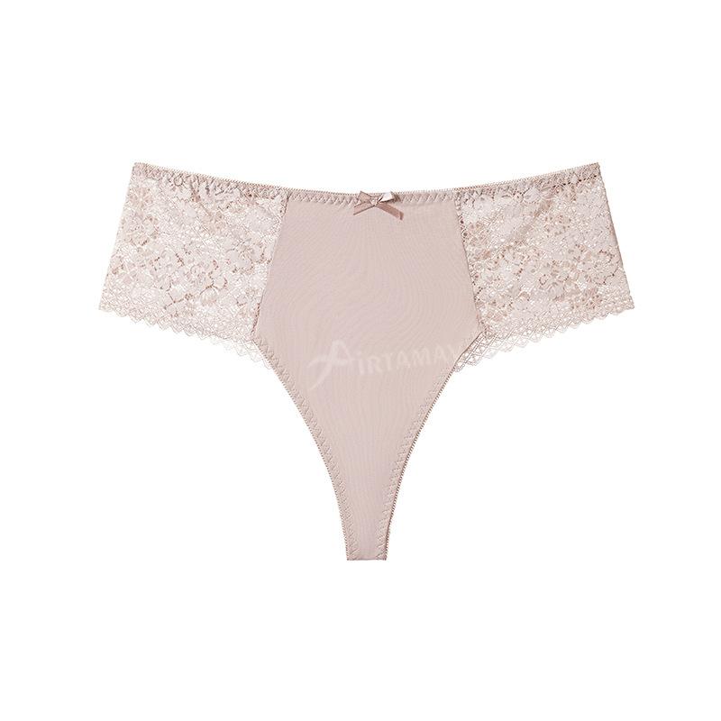Sport Yoga Damen Sexy Spitzenslips Patchwork Unterwäsche Damen Nahtlose Unterwäsche Plus Size Dreieck Unterwäsche Höschen XL white