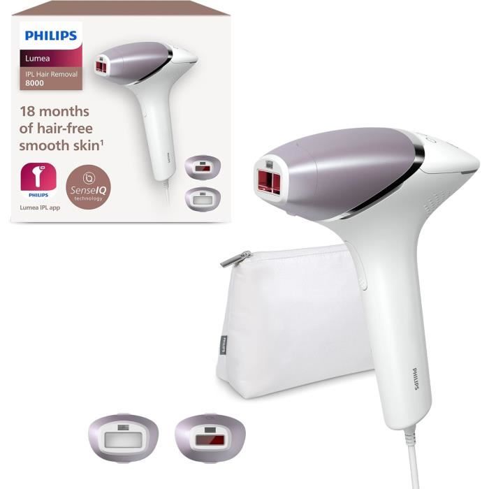 Épilateur à lumière pulsée IPL Philips Lumea Série 8000