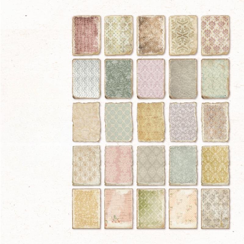 50 stücke Vintage Decor Scrapbooking Materialien Papier Combo Kit DIY Junk Journal Collage Fotoalbum Retro Hintergrund papier