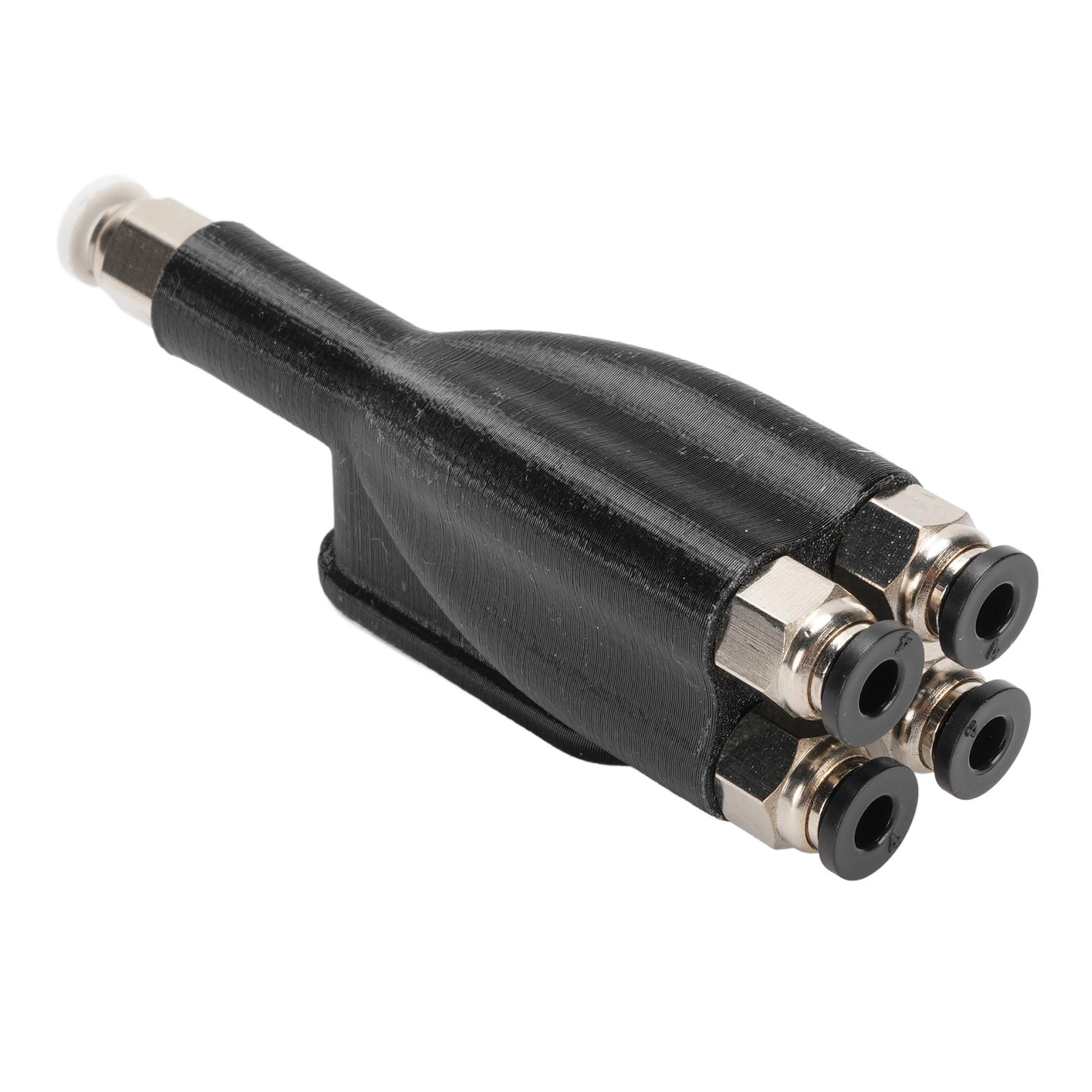 3D-Drucker PTFE-Adapter 4 in 1 AMS 3D-Drucker Filamentrohr Erweiterungsanschluss für X1 X1C P1S P1P