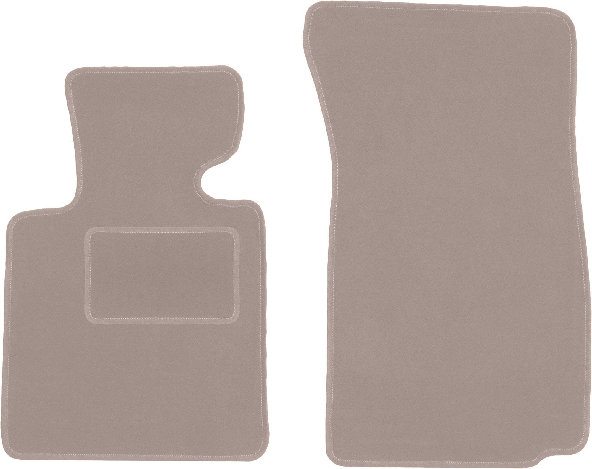 Beige Velours-Fußmatten für: BMW Z4 E85 Cabriolet (2002-2008)