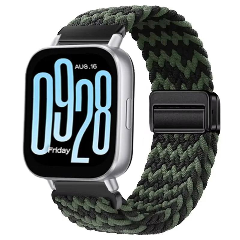 Magnetisches Nylonarmband für Redmi Watch 5 Active Smartwatch-Armband Geflochtenes Armband Armband für Xiaomi Redmi 5 Lite Zubehör Redmi Watch 5 Lite