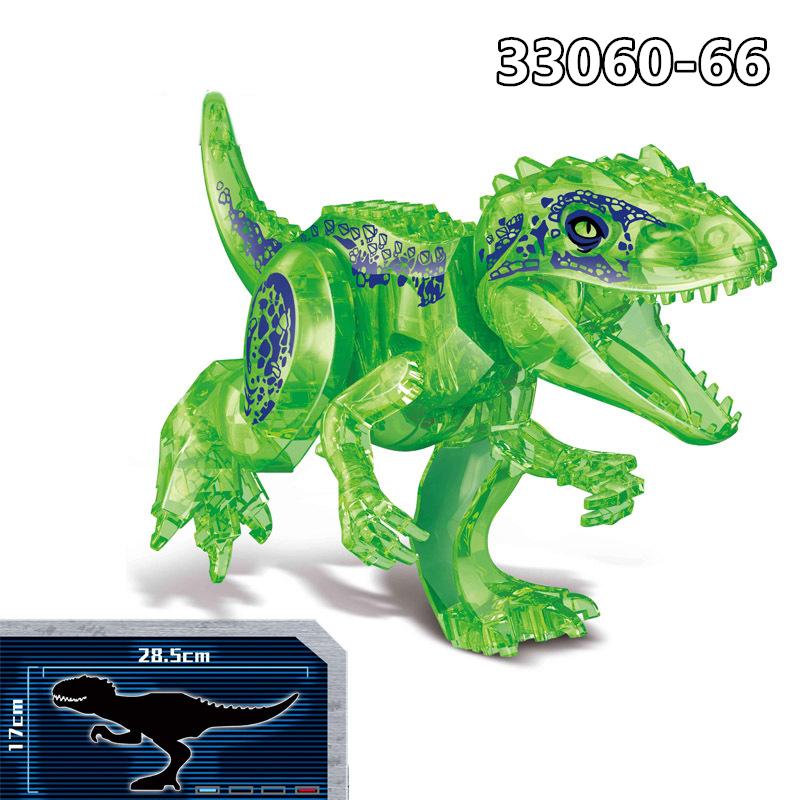 28CM Riesiger Raptor Carnotaurus Bausteine Dinosaurier Steine Tyrannosaurus T-Rex Zusammenbauen Kinderspielzeug Kindergeschenk Weihnachtsgeschenke 66