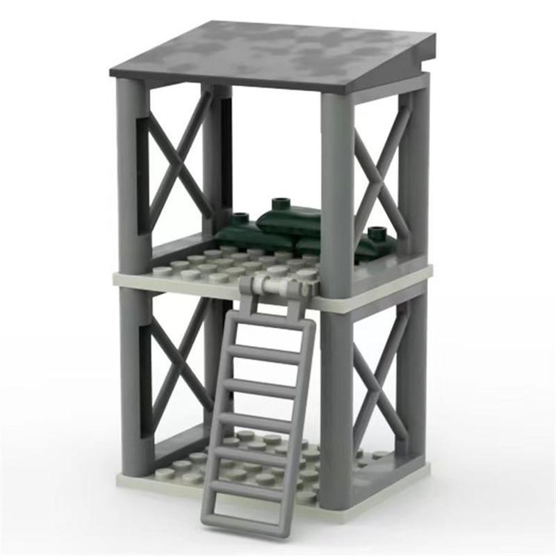 Hochwertige Kinder Hochwertige Bau Hochwertige Bausteine Spielsets Armeestil Hochwertige Basis Hochwertiges Gefängnis Bau design black