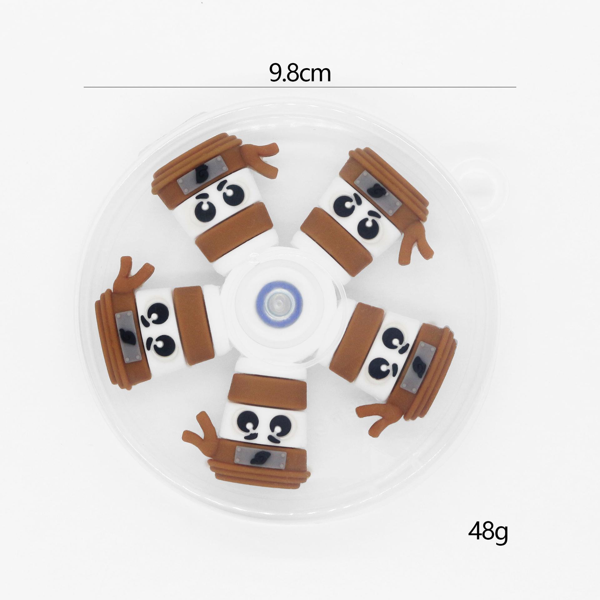 Italienische Gehirnfäule Spielzeug Tun Tung Sahur Tralalero Tralala Ballerina Cappuccina Fidget Spinner Cappuccino Assassino Spielzeug für Erwachsene
