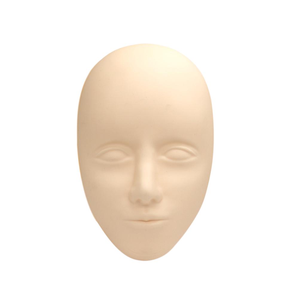 5D-Gesichts-Tattoo-Trainingskopf-Silikon-Praxis-Permanent-Make-up-Lippen-Augenbrauen-Tattoo Training Head Only