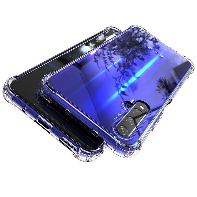 Stoßfeste weiche Hülle für Huawei Honor 30 20 10 9 Lite 10i 9X 9A 8X 8A 8S 8C 7A 7C Huawei Y5P Y6P Y7P Nova 5T 5Z 5 3i 2S 2i 6 7 Pro P Smart 2020 Abdeckung Huawei P30 Lite reinfarbig