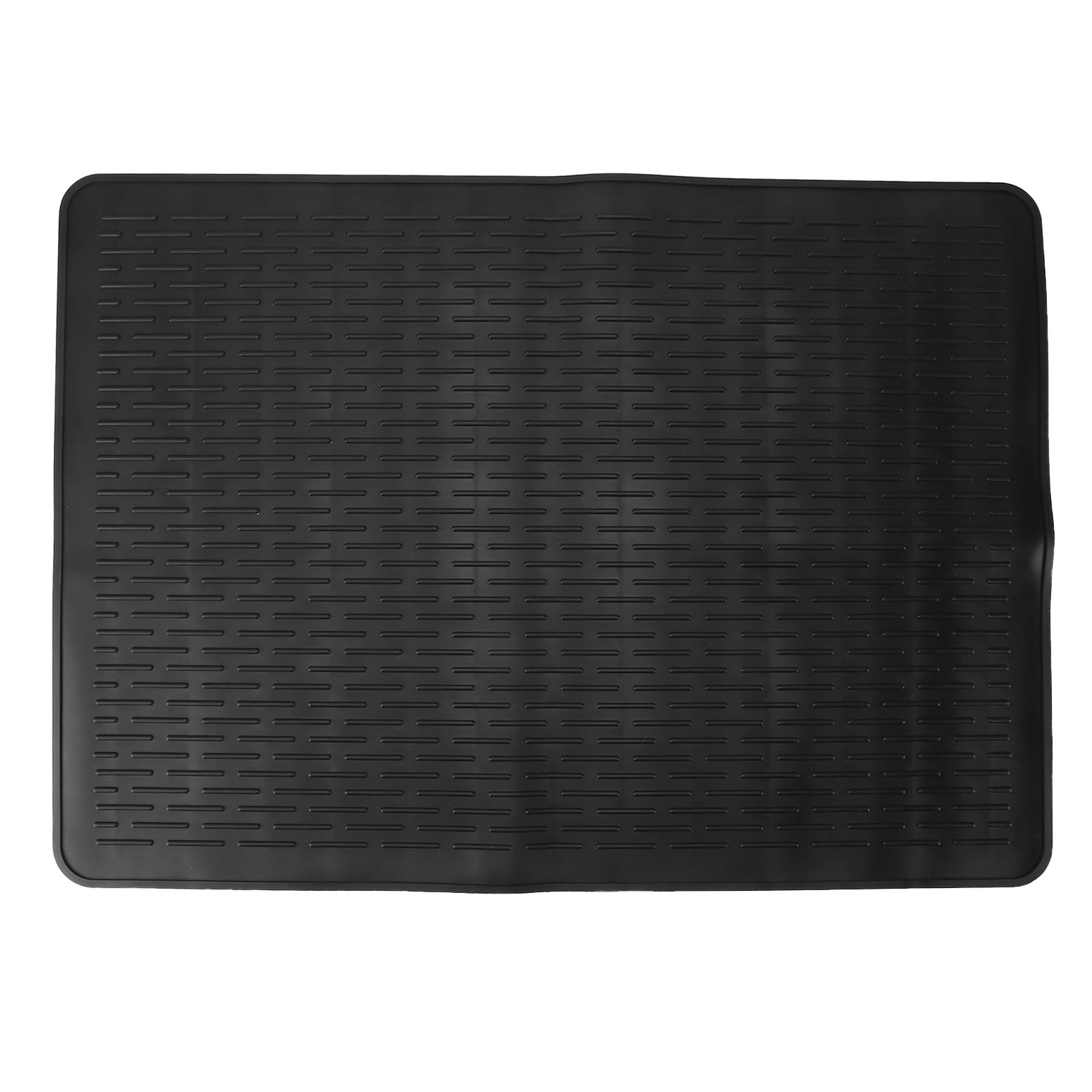 Herdabdeckung für Elektroherd Rutschfeste Silikon-Herdmatte Glas-Kochfeld-Schutz Geschirrtrocknung