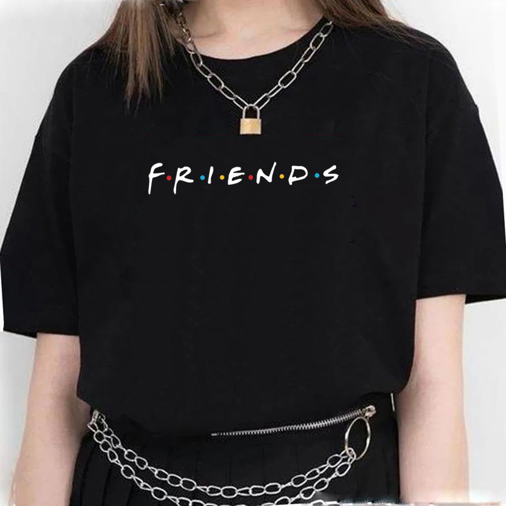 Freunde Chandler T-Shirt Damen Streetwear Designer T-Shirt Mädchen Streetwear Anime Comic Kleidung XL
