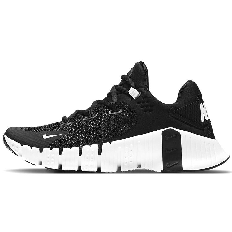 Nike Free Metcon 4 Schwarz Weiß Damen Sneaker Volt CZ0596-010 35.5