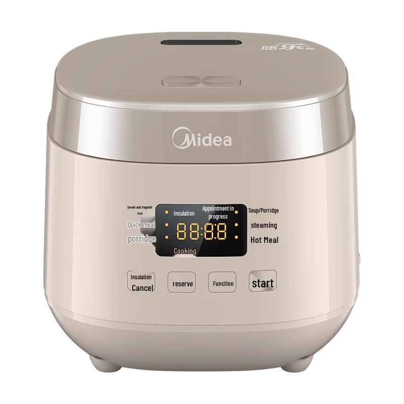 Midea 2L Mini-Reiskocher mit Timer CN-Stecker (Adapter enthalten)