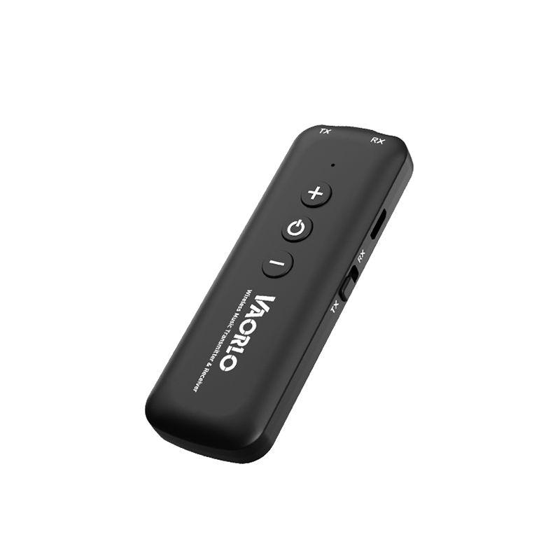 3 IN 1 Bluetooth 5.3 Audio Receiver Transmitter 3,5 MM AUX USB Stereo Musik Wireless Adapter Mit Mikrofon Für Car Kit TV PC Kopfhörer schwarz