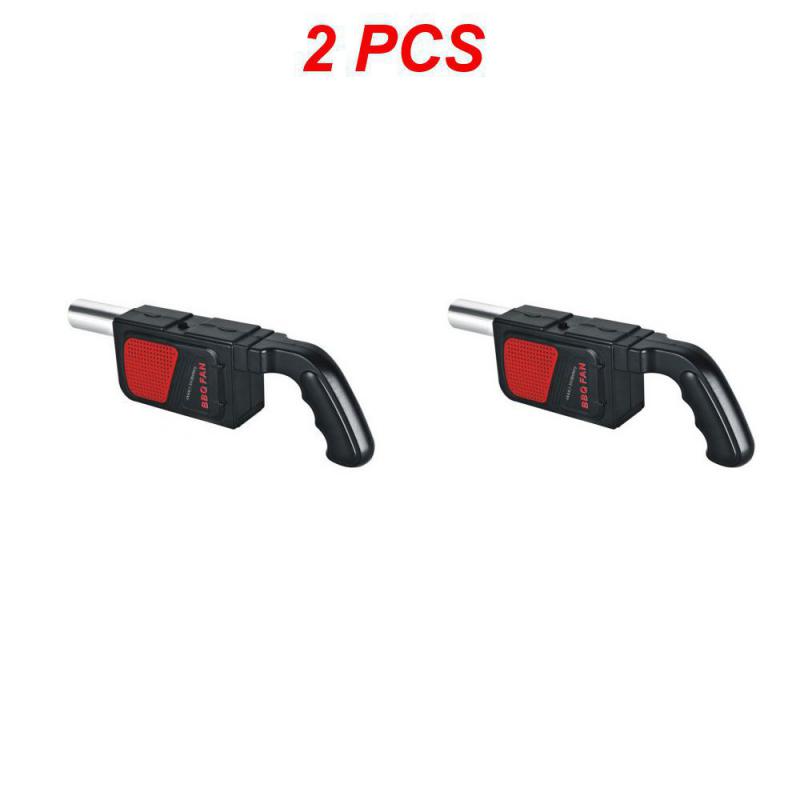 Elektrischer Grillventilator, Luftgebläse für Outdoor-Camping, Grill, Picknick, tragbarer Handventilator, Grill, Grill, Kochzubehör