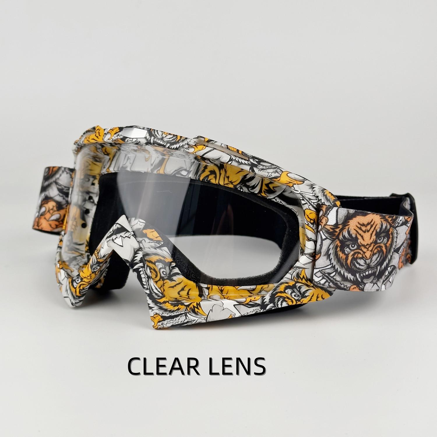 Neue Farben Motocross-Brille Brille Reiten Skifahren Sport Eye Ware MX Off Road Helme Gafas Motorradbrille für ATV DH MTB