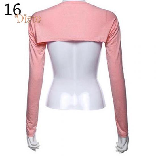 Tenfyer Damen-Hijab aus Modal-Baumwolle, einteilig, Schulter-Ärmel-Arm-Bedeckung pflaume