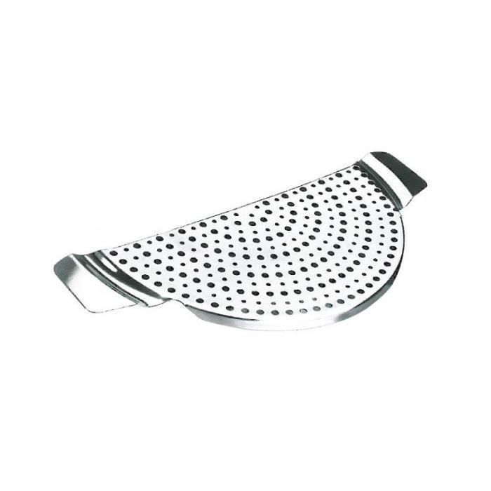 Sieb - Ibili - 728100 - Edelstahl 18/10 - Durchmesser 26 cm - Praktisch für Kochtopf