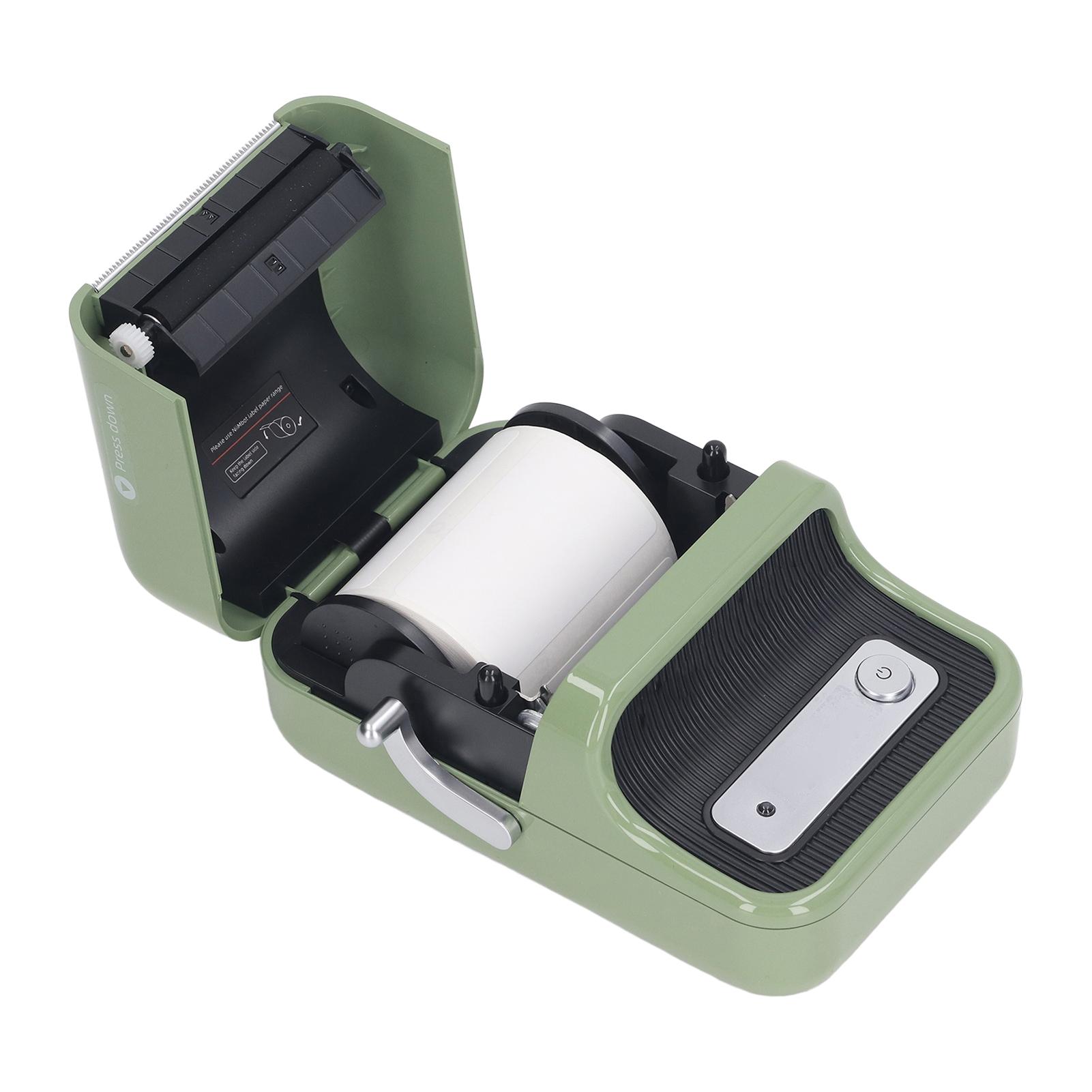 B21 Drahtloser Thermodrucker für Etiketten App-Steuerung Bluetooth 4.0 Etikettendrucker für Büro Supermärkte 5V