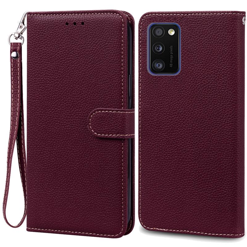 A41 Hülle Für Samsung Galaxy A41 Hülle Brieftasche Leder Klapphülle Für Samsung A41 A 41 Hülle A415F Weiche Silikonhülle Coque Fundas For Samsung A41