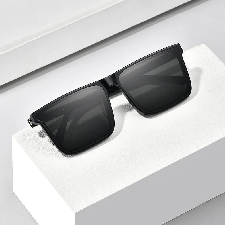 Neueste Stilvolle Quadratische Sonnenbrillen Damen Herren Rechteck Designer Luxus Unisex Sonnenbrillen Klassisch Klassisch Outdoor Oculos De Sol black
