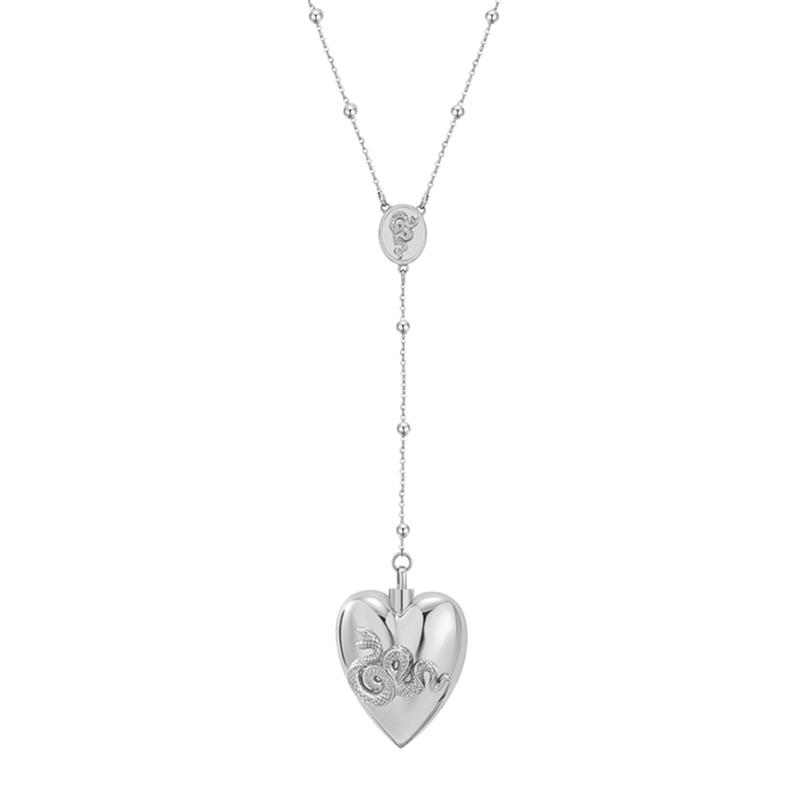 Herzförmiger Anhänger Halskette Herz Halskette Hochzeits Schmuck Zubehör für Damen Mädchen Valentinstag Weihnachten Geschenk white