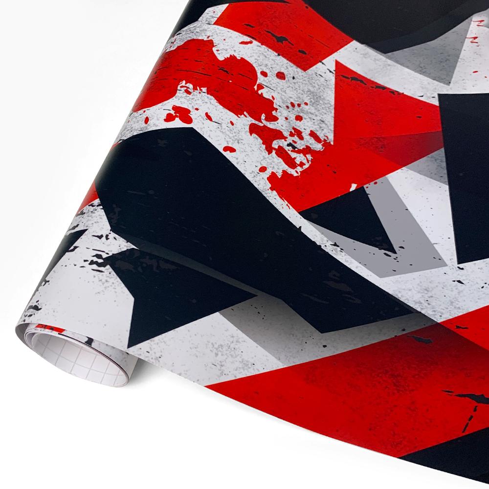 Wasserdichter Autoaufkleber Vinyl für Motorrad Kratzfest Selbstklebende Folie Tuning Autozubehör Karosseriefolien Wrap 10cmx150cm rot