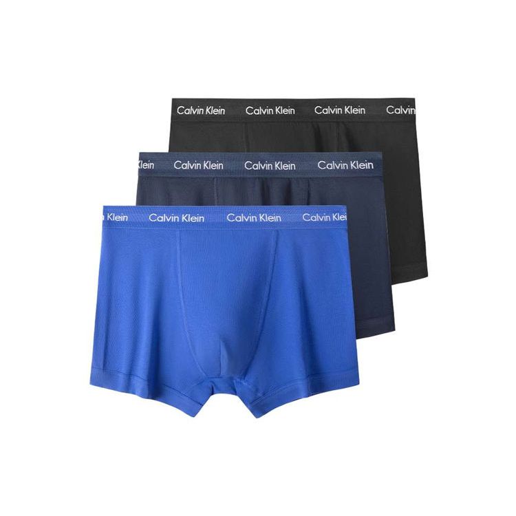Calvin Klein Baumwolle Stretch Boxer Briefs 3er-Pack Herren Unterwäsche Mehrfarbig U2662G-4KU L