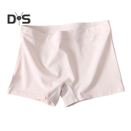 Damen-Boxershorts aus Baumwolle, nahtlose Boxershorts, Unterwäsche, weiche, schmal geschnittene Unterwäsche für den täglichen Schlaf 2XL