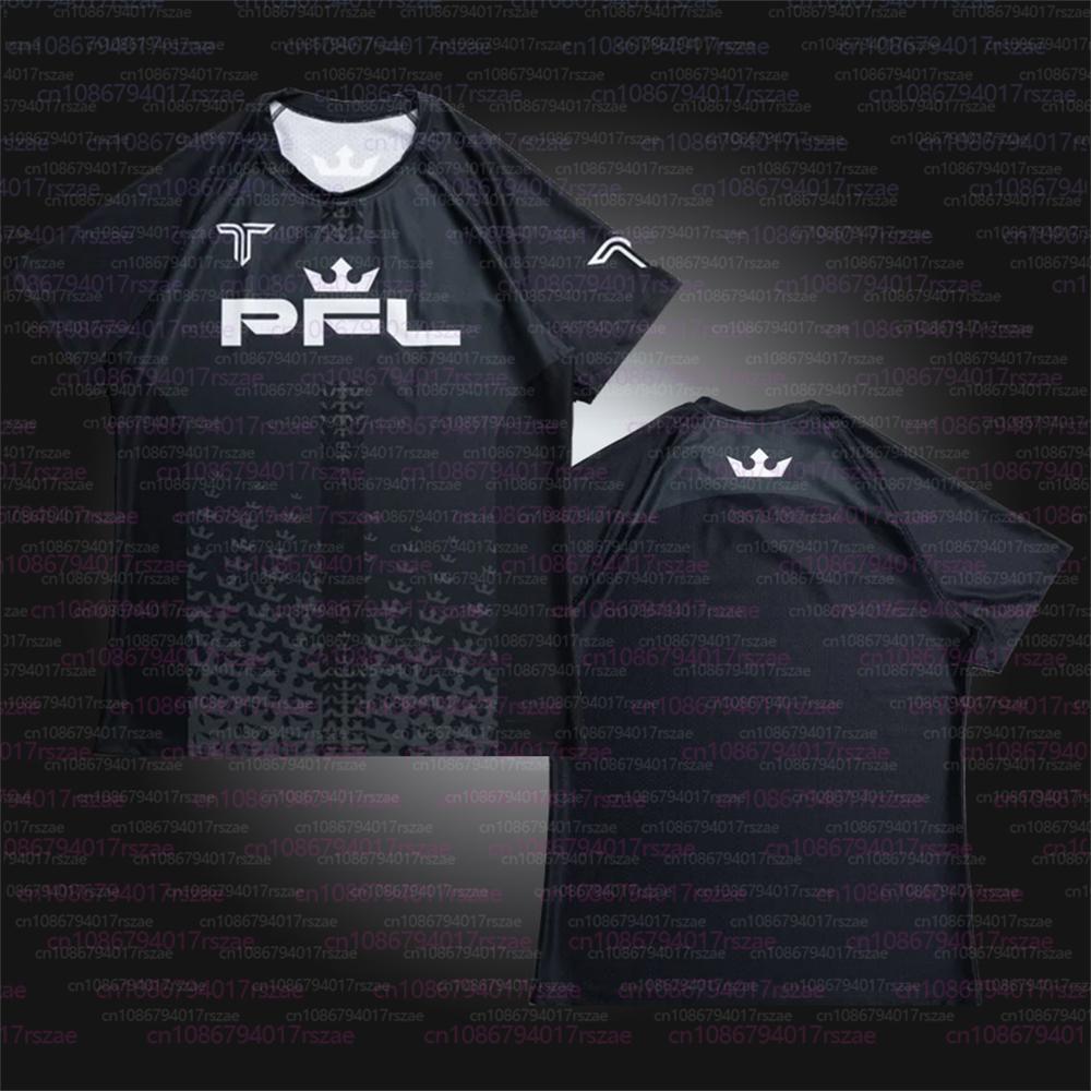 PFL Walk 2025 Boxen Trikot Herren Sommer Sparring MMA Uniform Kleidung Outdoor Sport Kurzarm Unterstützer T-Shirt Übergroßes Oberteil XXL