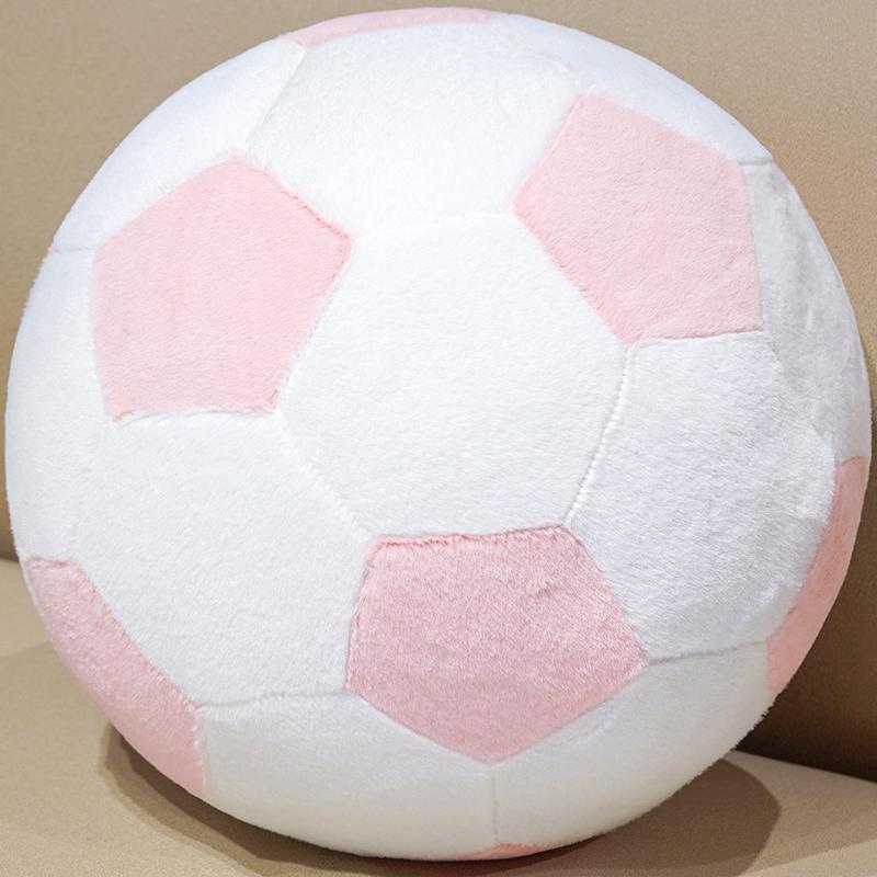 Flauschiger Fußball Plüschtier Realistischer Fußball Kuschelkissen Bunter Weicher Fußball Sport Plüschtier Geburtstagsgeschenke 16cm
